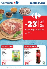 Carrefour - Oferte alimentare si nealimentare | 22 Ianuarie - 28 Ianuarie