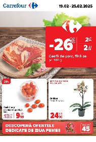 Carrefour - Idei speciale pentru a sarbatori ziua femeii | 19 Februarie - 25 Februarie