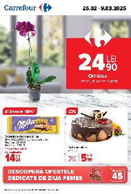 Carrefour - Oferte dedicate de ziua femeii | 26 Februarie - 09 Martie