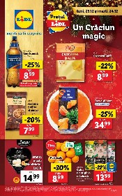 Lidl - Un Craciun Magic | 23 Decembrie - 24 Decembrie