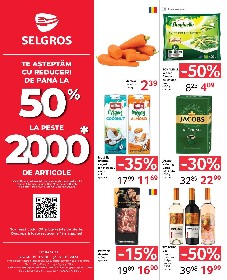 Selgros - Food | 18 Octombrie - 31 Octombrie