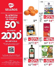 Selgros - Food | 15 Noiembrie - 28 Noiembrie