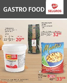 Selgros - Gastro food | 01 Noiembrie - 30 Noiembrie