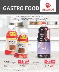 Selgros - Gastro Food | 01 Septembrie - 30 Septembrie