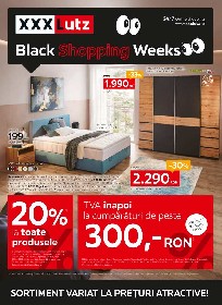 XXXLutz - Black Shopping Weeks | 18 Noiembrie - 01 Decembrie