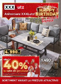 XXXLutz - Zeci de oferte aniversare | 03 Martie - 30 Martie